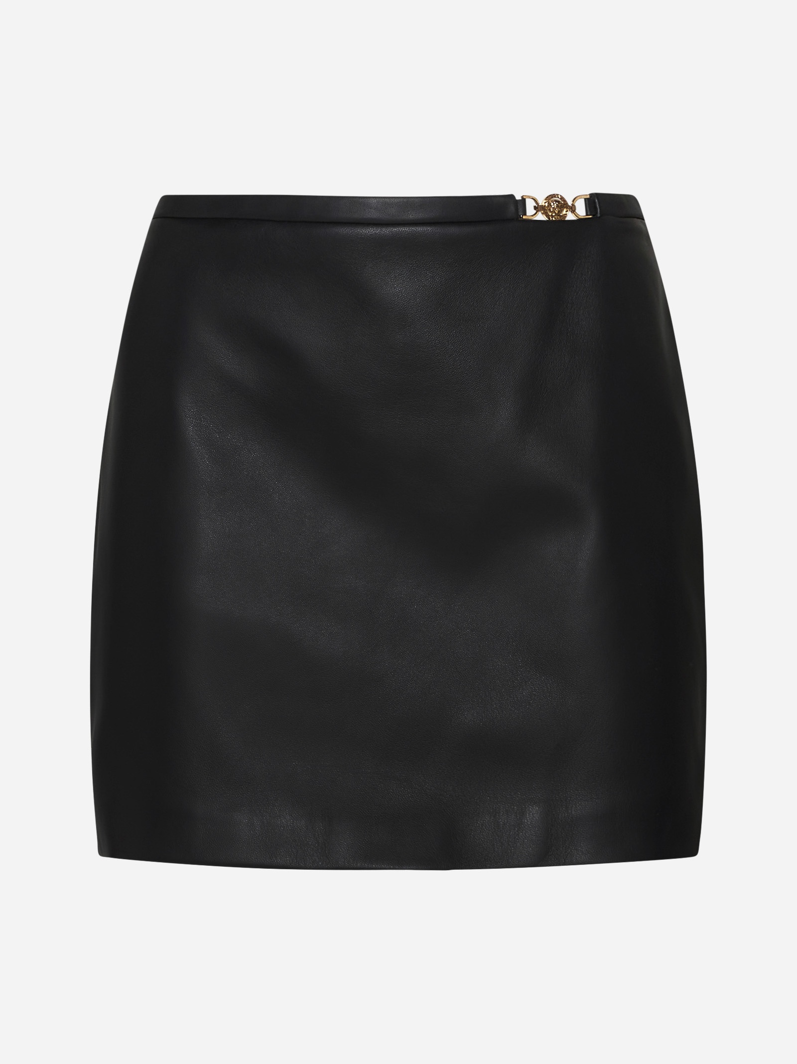 Leather miniskirt - 1