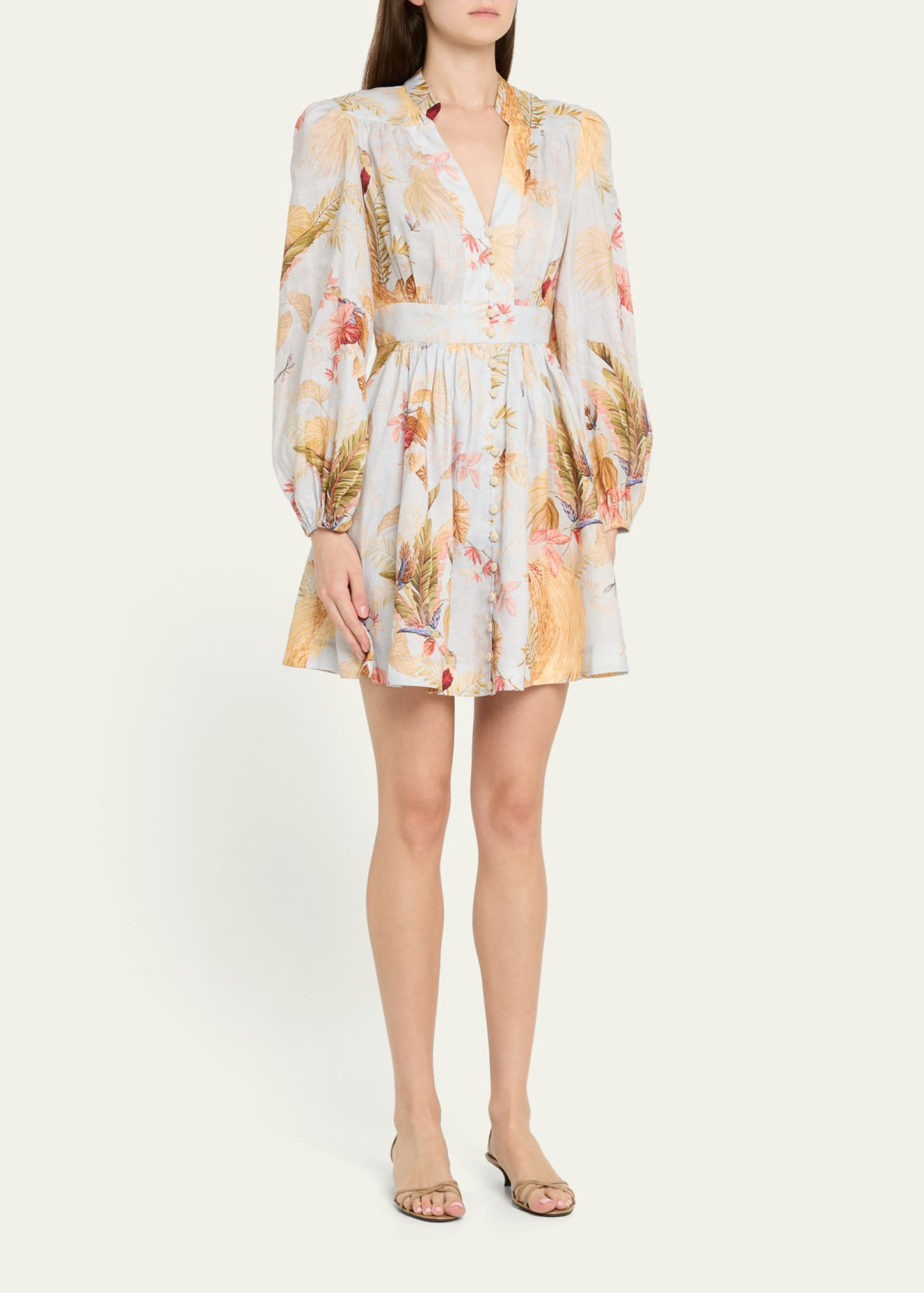 Ascension Plunge Mini Dress - 4