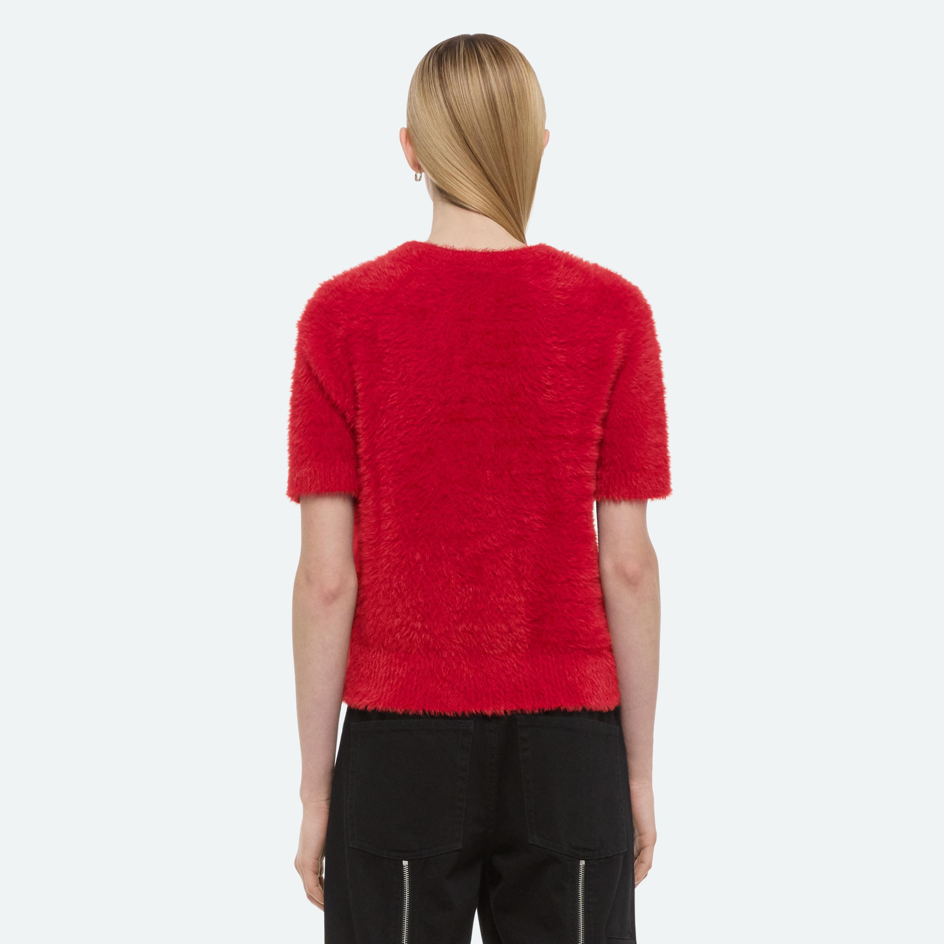 CROPPED SWEATER TEE - 6