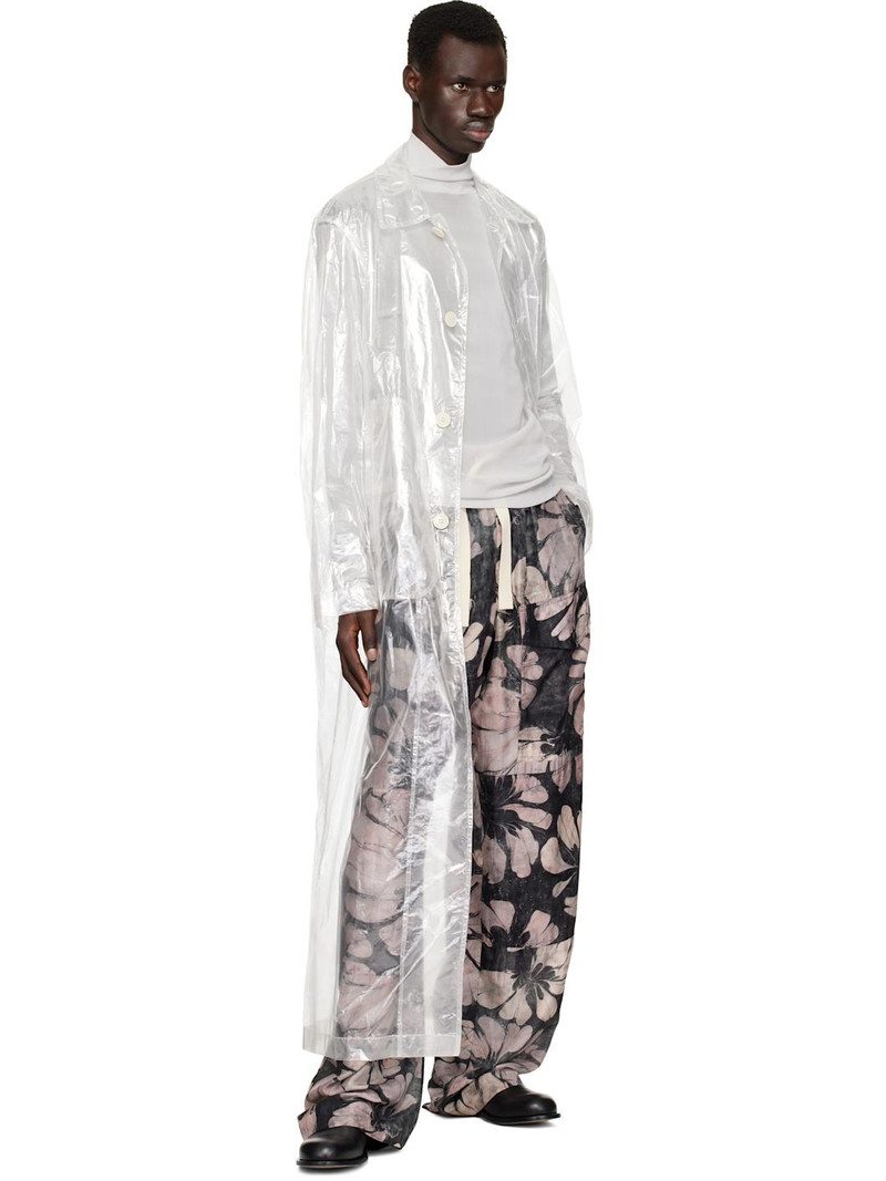 Dries Van Noten Transparent Nylon Coat outlook