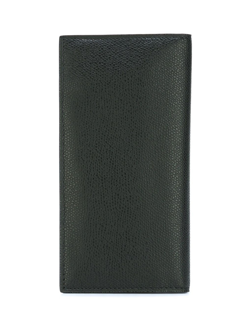 Valextra long textured wallet outlook