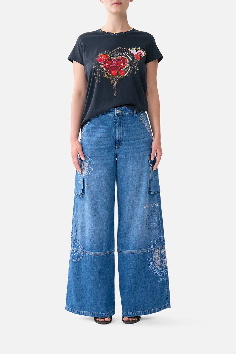 CAMILLA WIDE LEG CARGO JEAN outlook