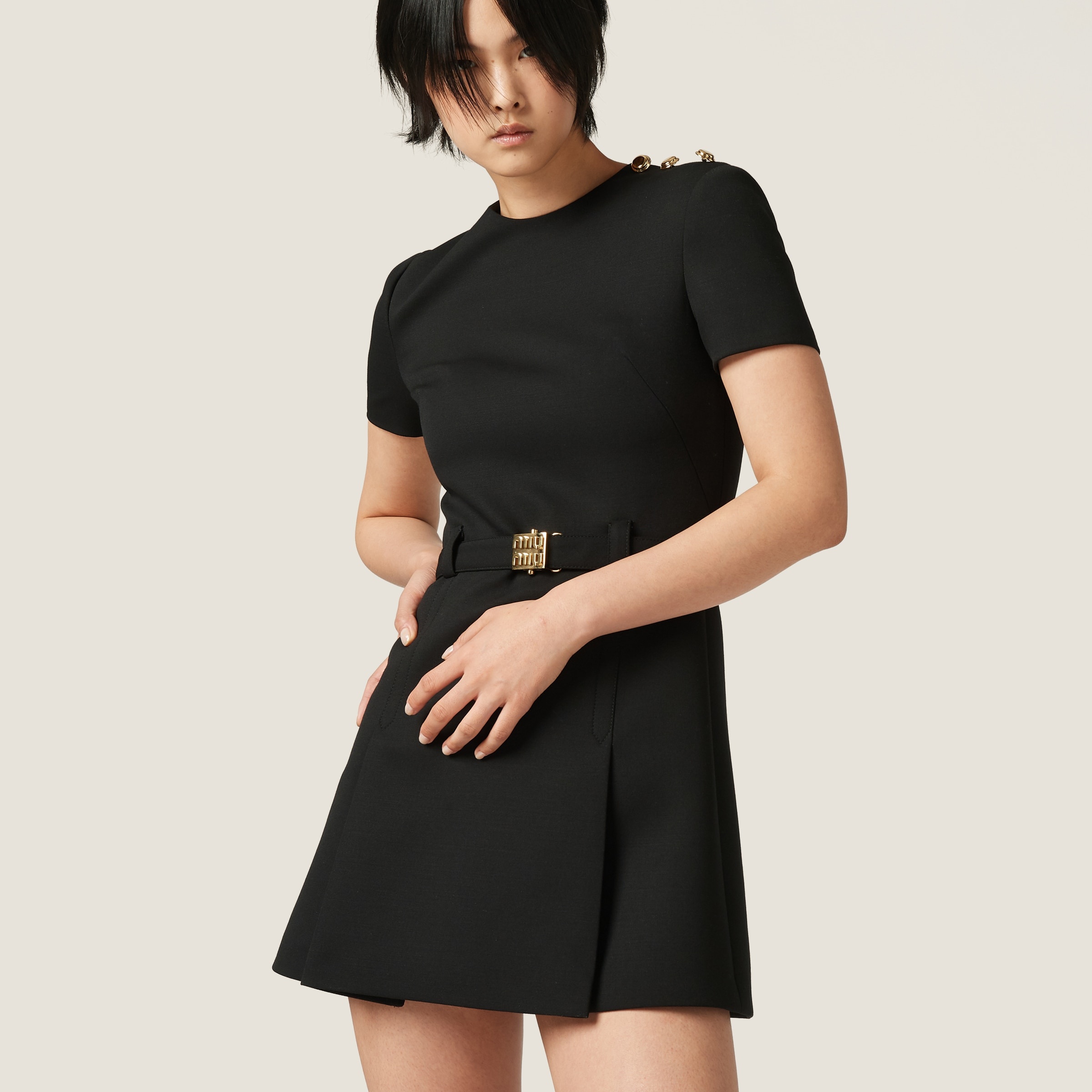 Grain de poudre mini-dress - 5