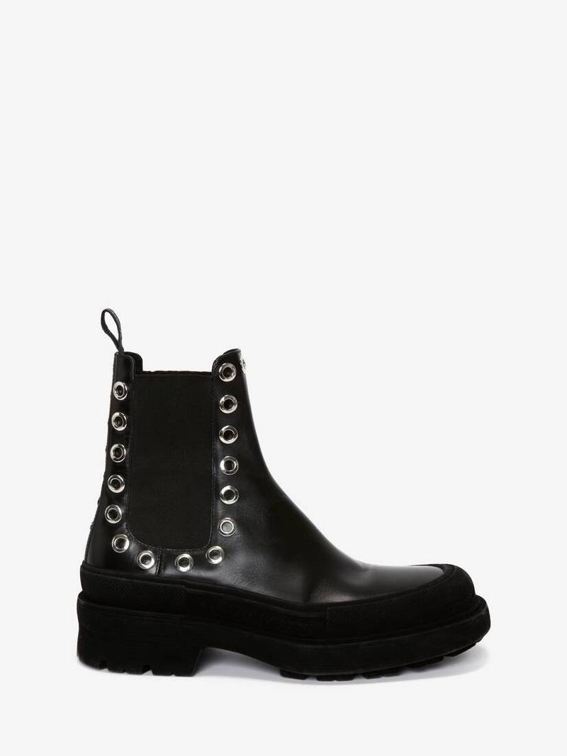Men's Stack Chelsea Boot in Black - 1