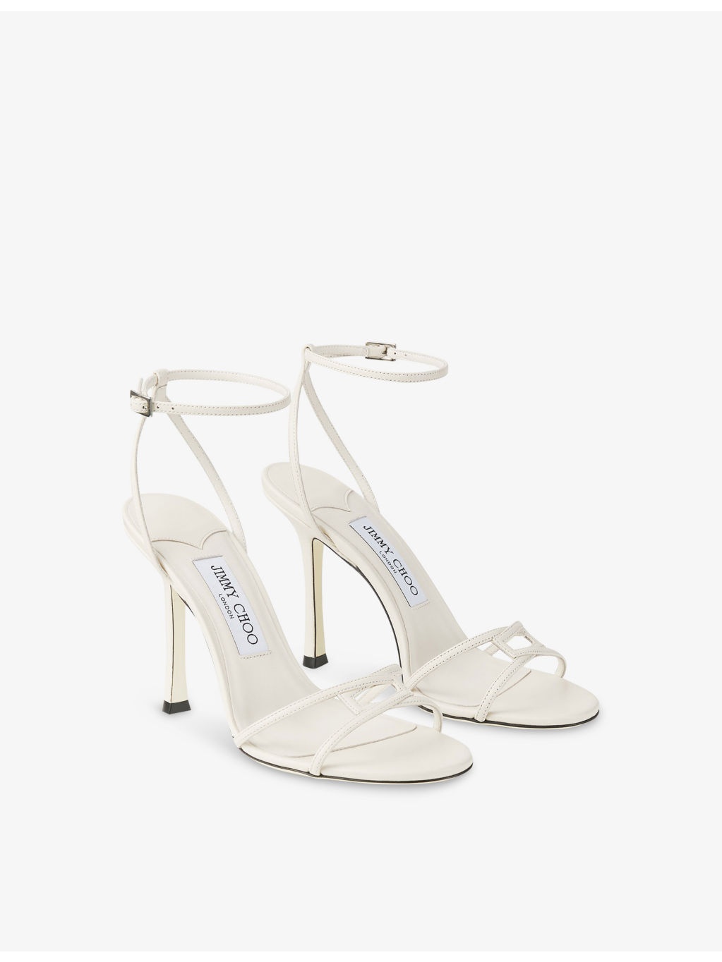 Leo 100 Leather Heeled Sandals - 3