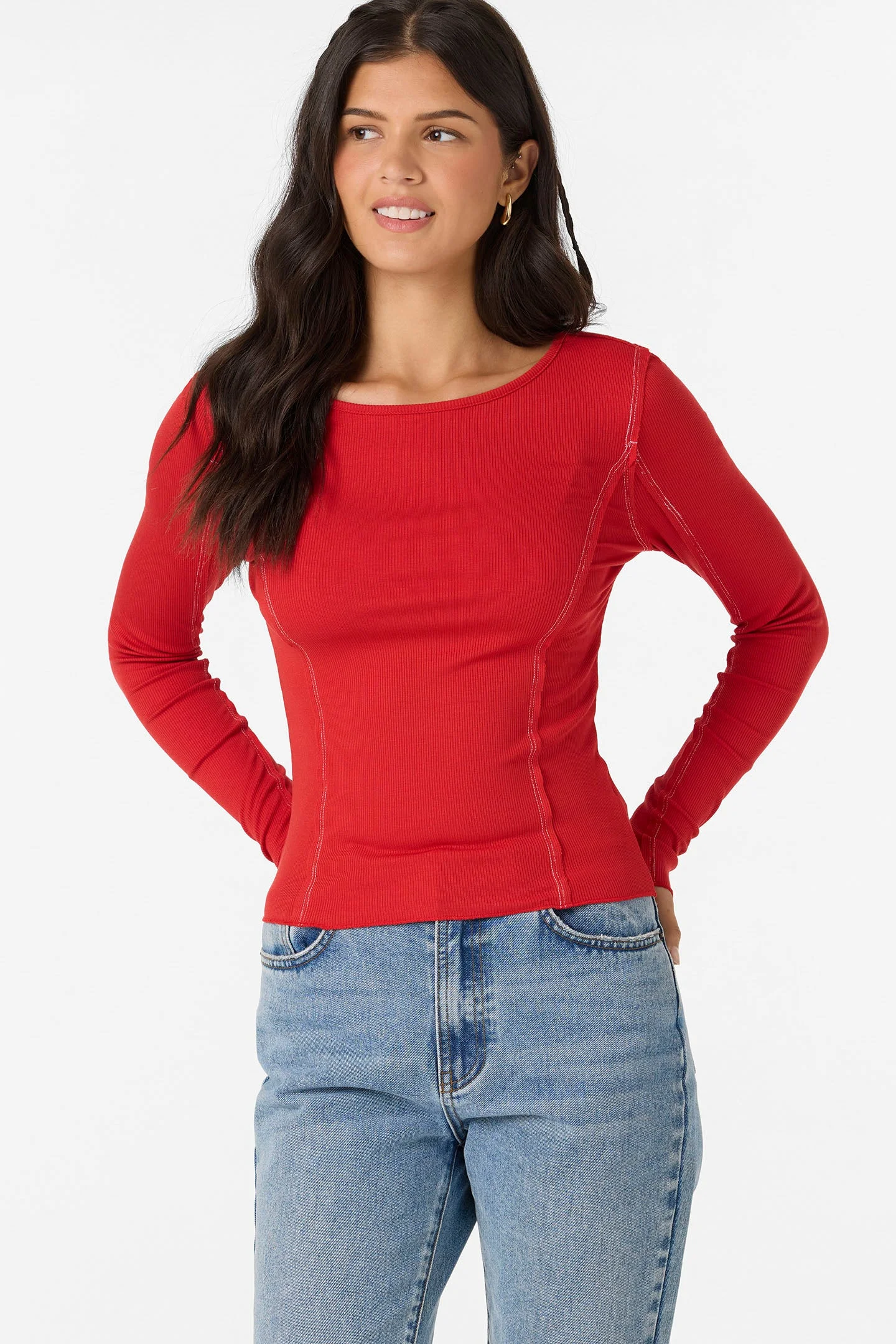 Raina Long Sleeve Top - 1