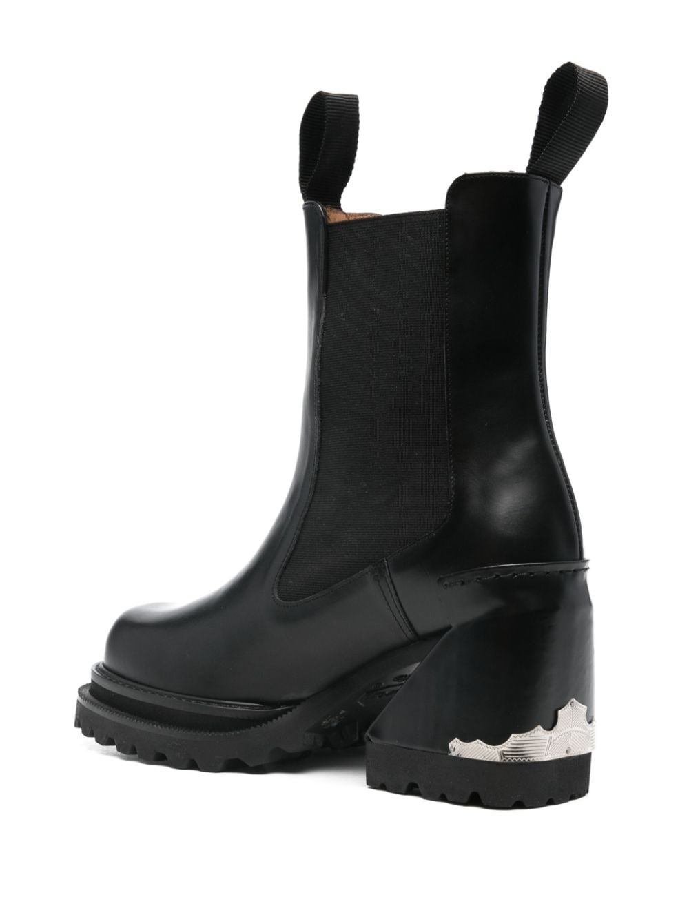 95mm leather boots - 3