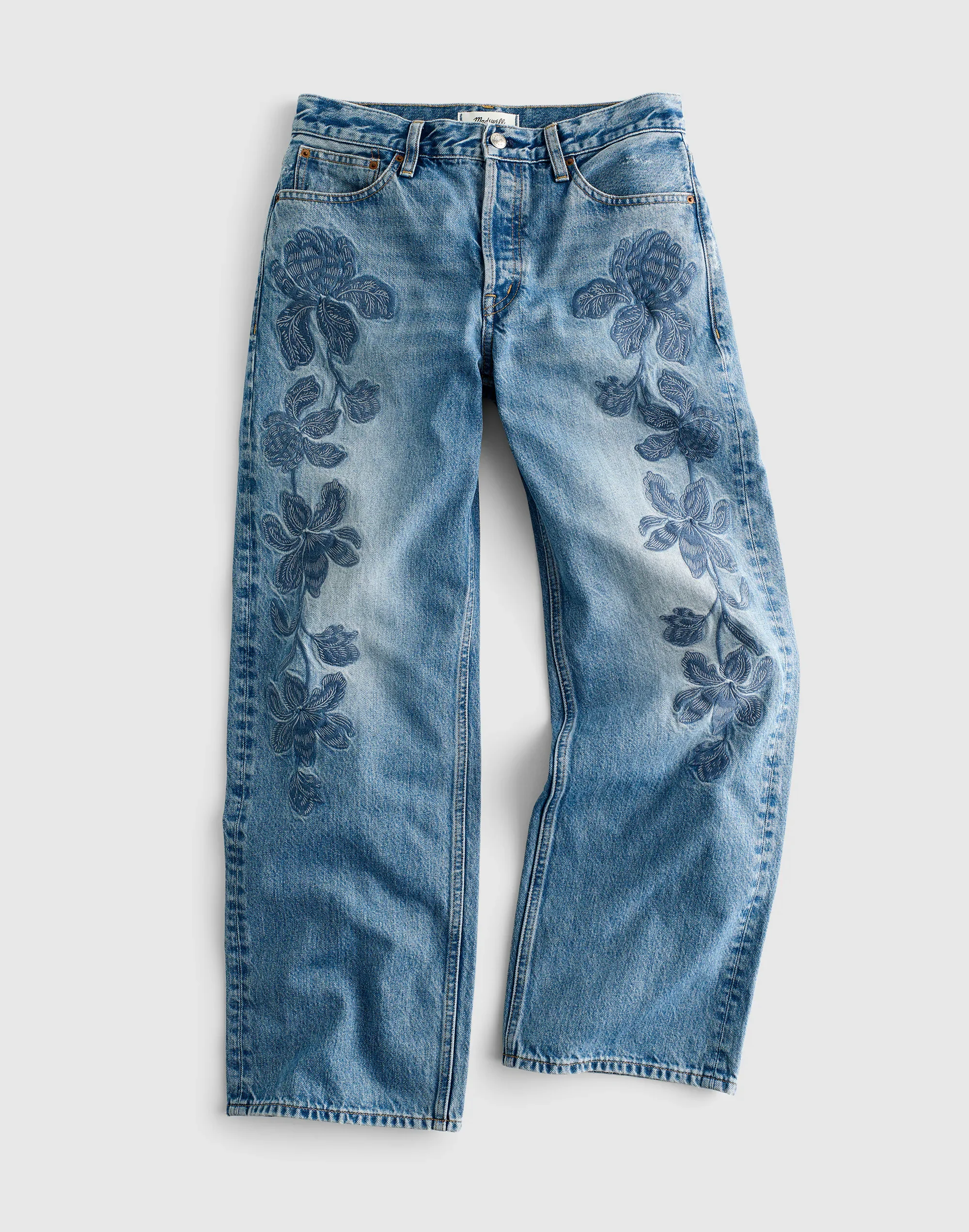 Low-Slung Baggy Crop Jean - 1