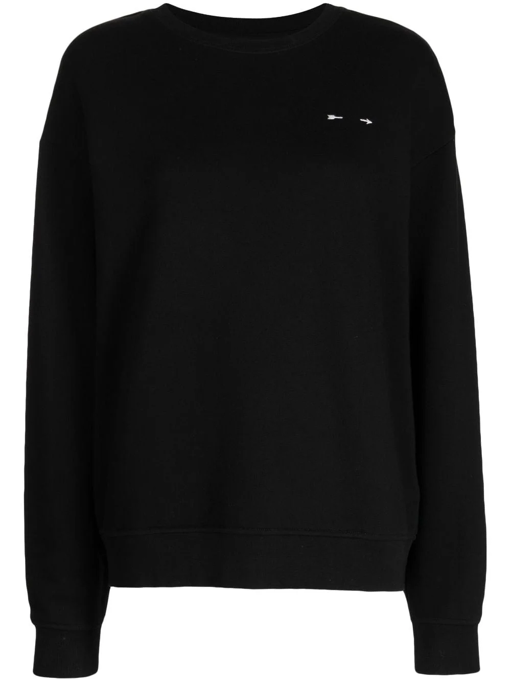Saturn logo-embroidered sweatshirt - 1