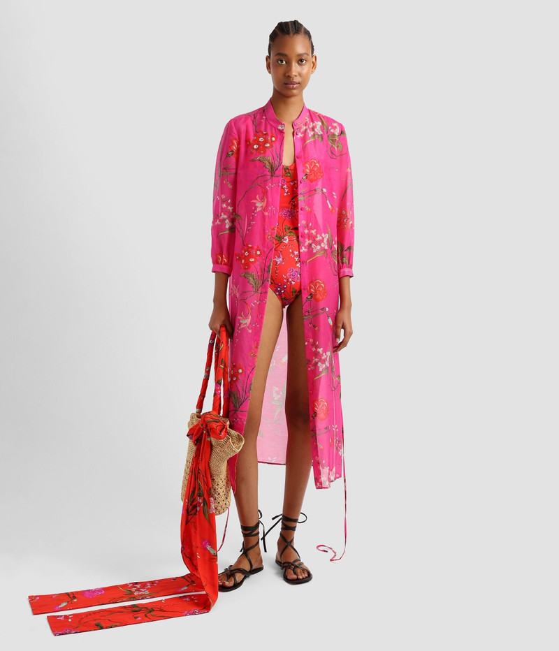 Erdem RAFFIA BAG outlook