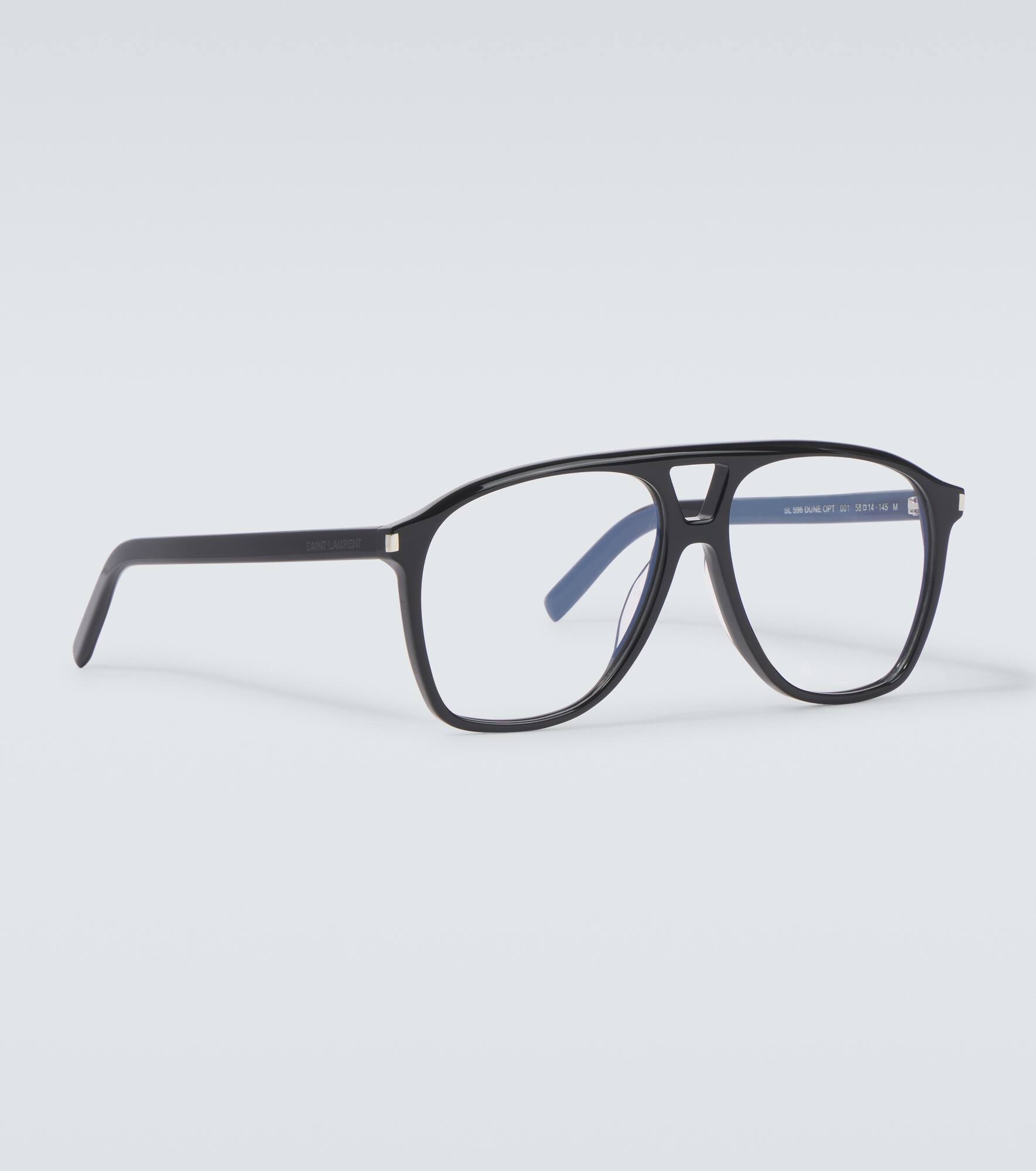 SL 596 Dune browline glasses - 4