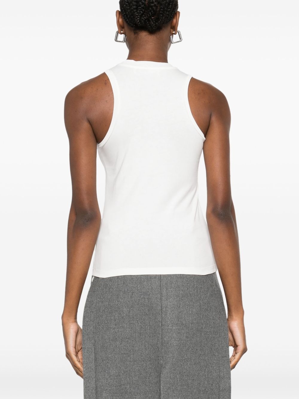 heart-patch tank top - 4