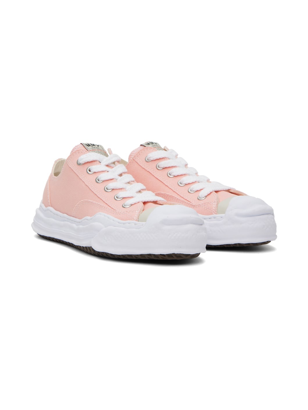 Pink Hank OG Sole Canvas Sneakers - 4