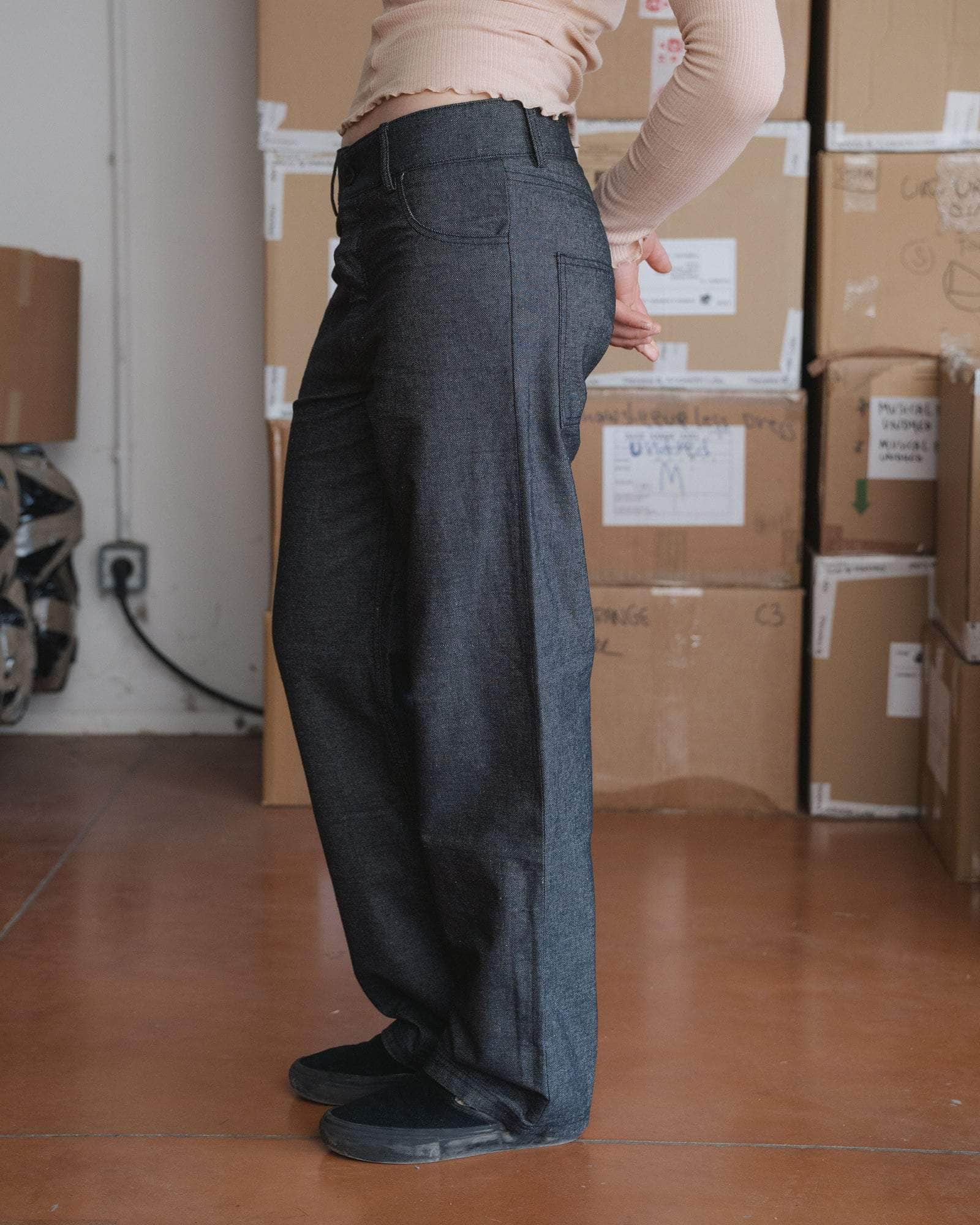 Indre Pants - Recycled Cotton Denim - 9