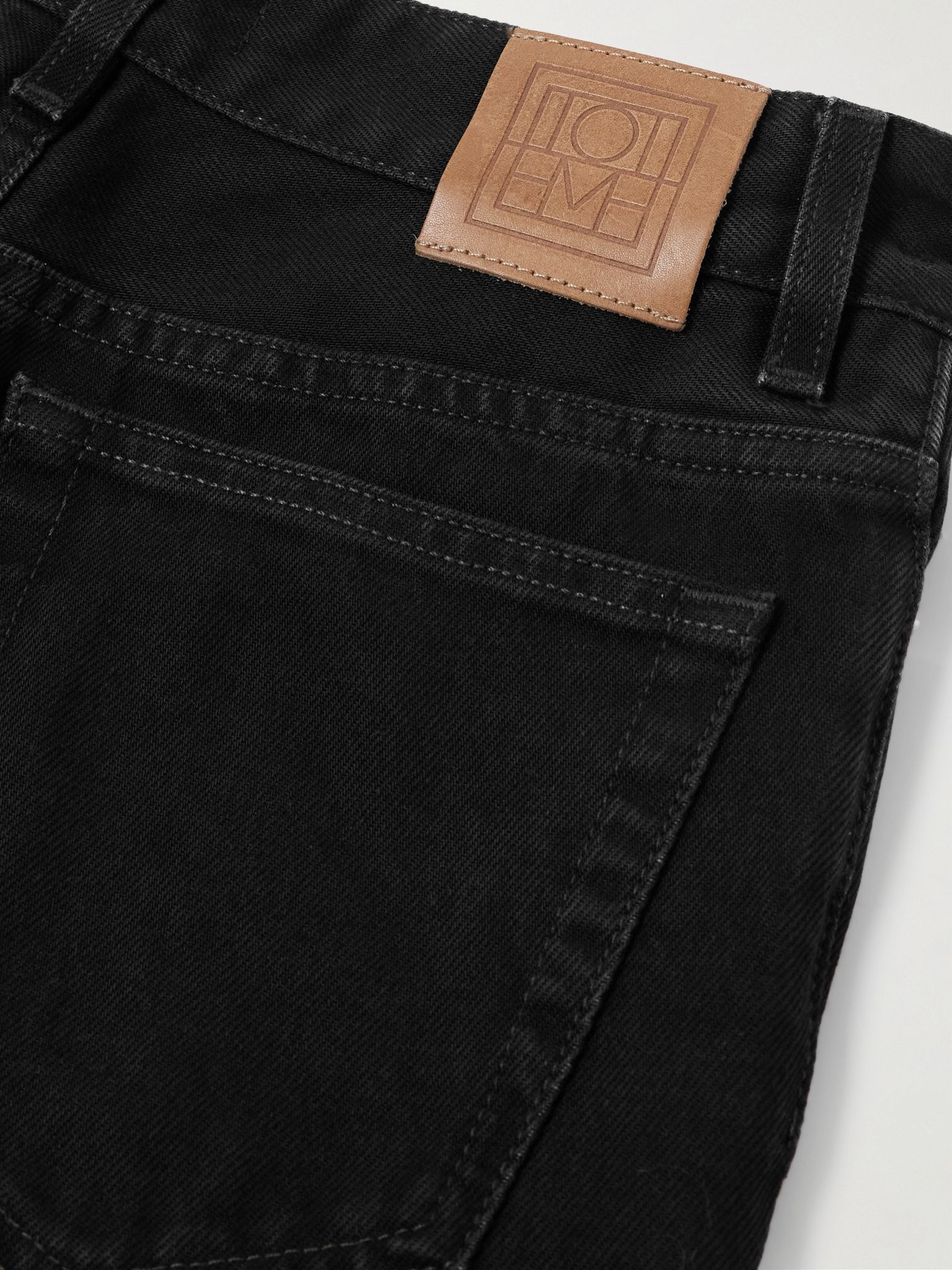 Garderob mid-rise slim-fit jeans Black - 6