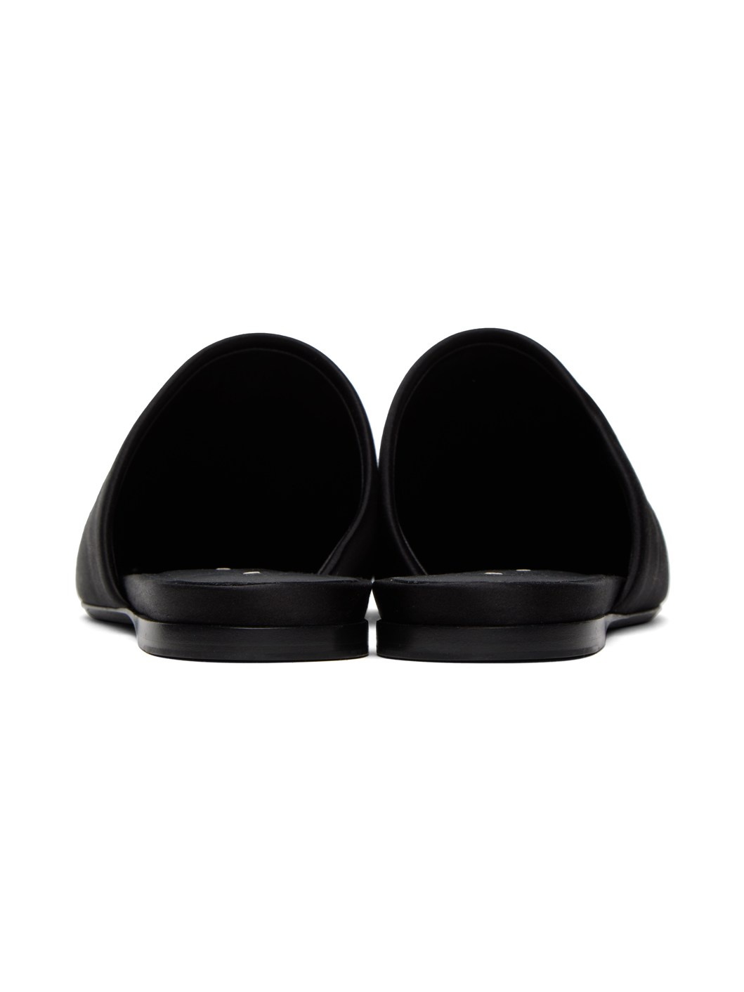 Black Logo Hardware Loafers - 2