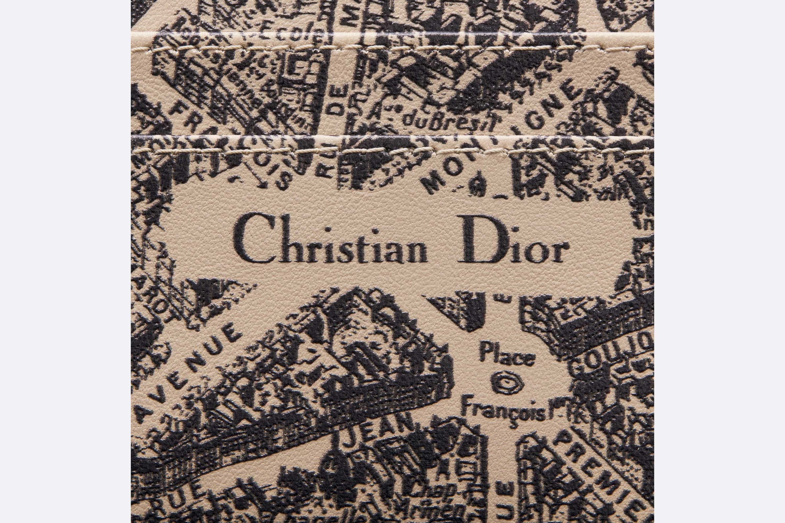 Dior Map Five-Slot Card Holder - 4