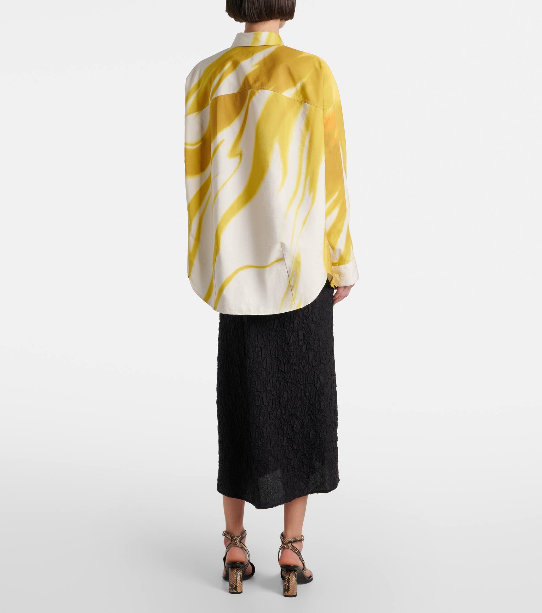 Printed cotton shirt - 3