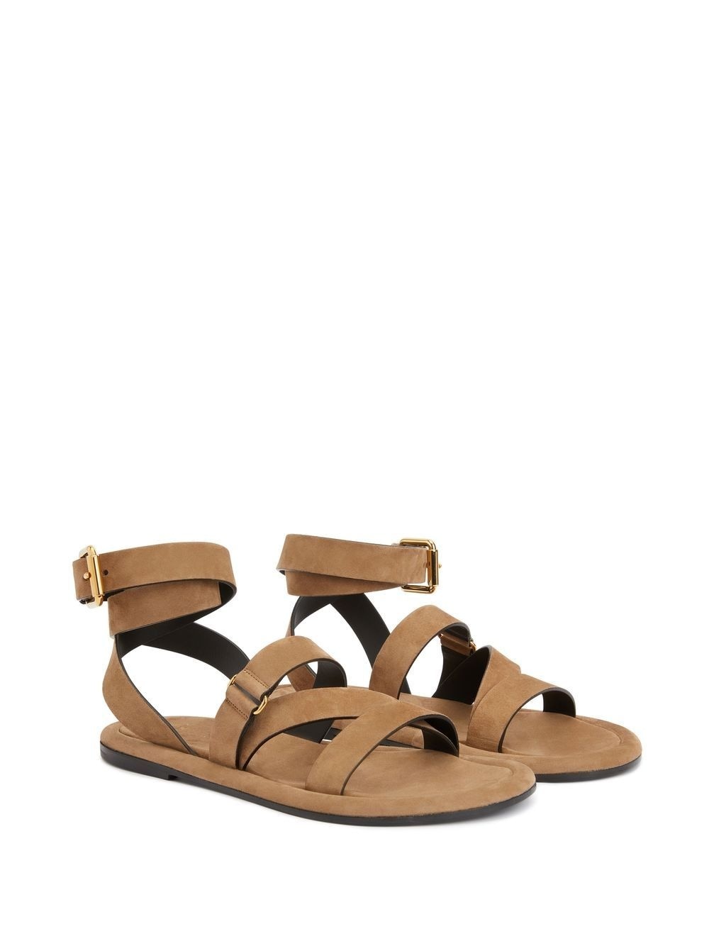Aymon wraparound suede sandals - 2