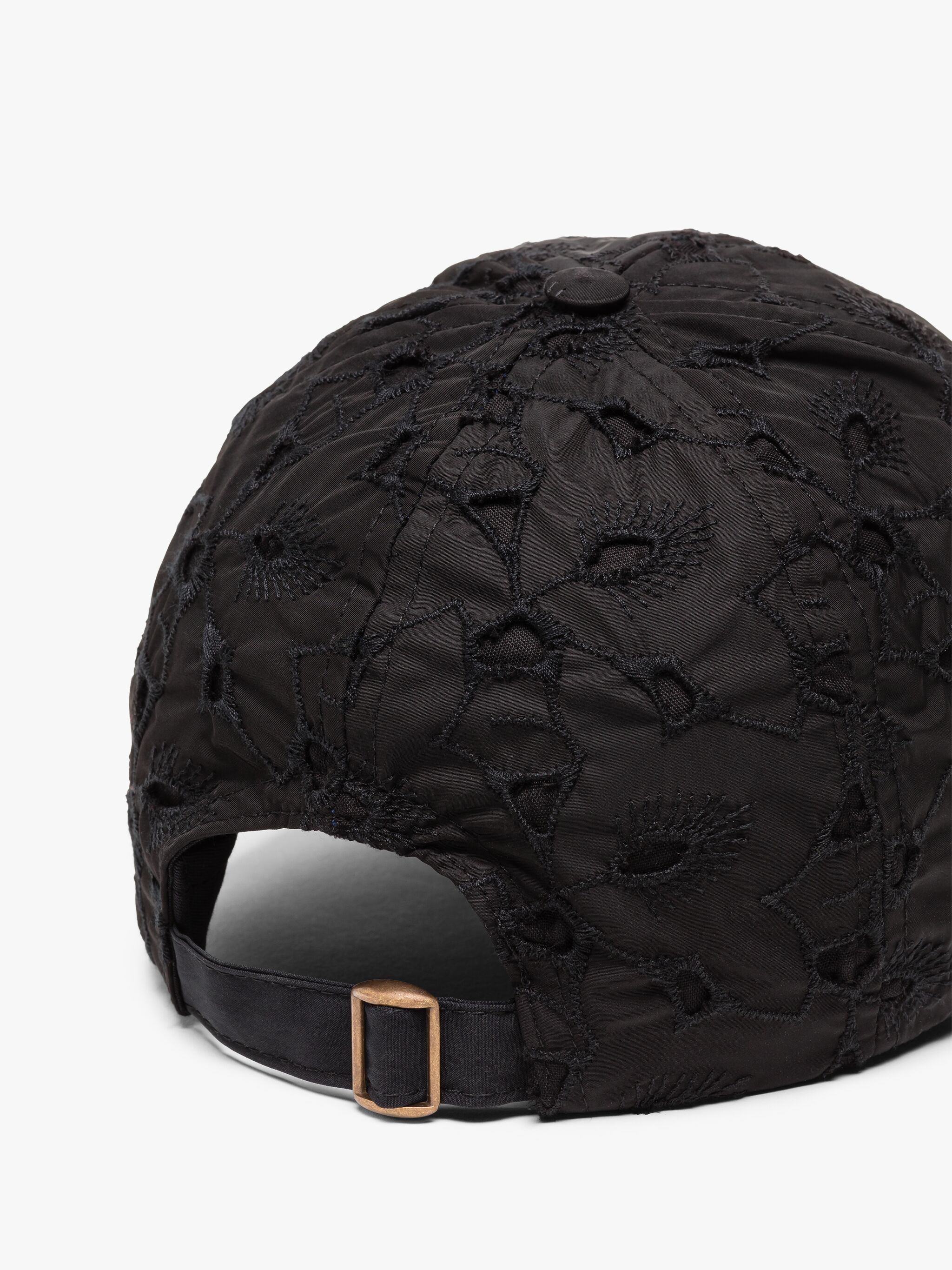 STORMIE BLACK EMBROIDERED BASEBALL CAP - 3