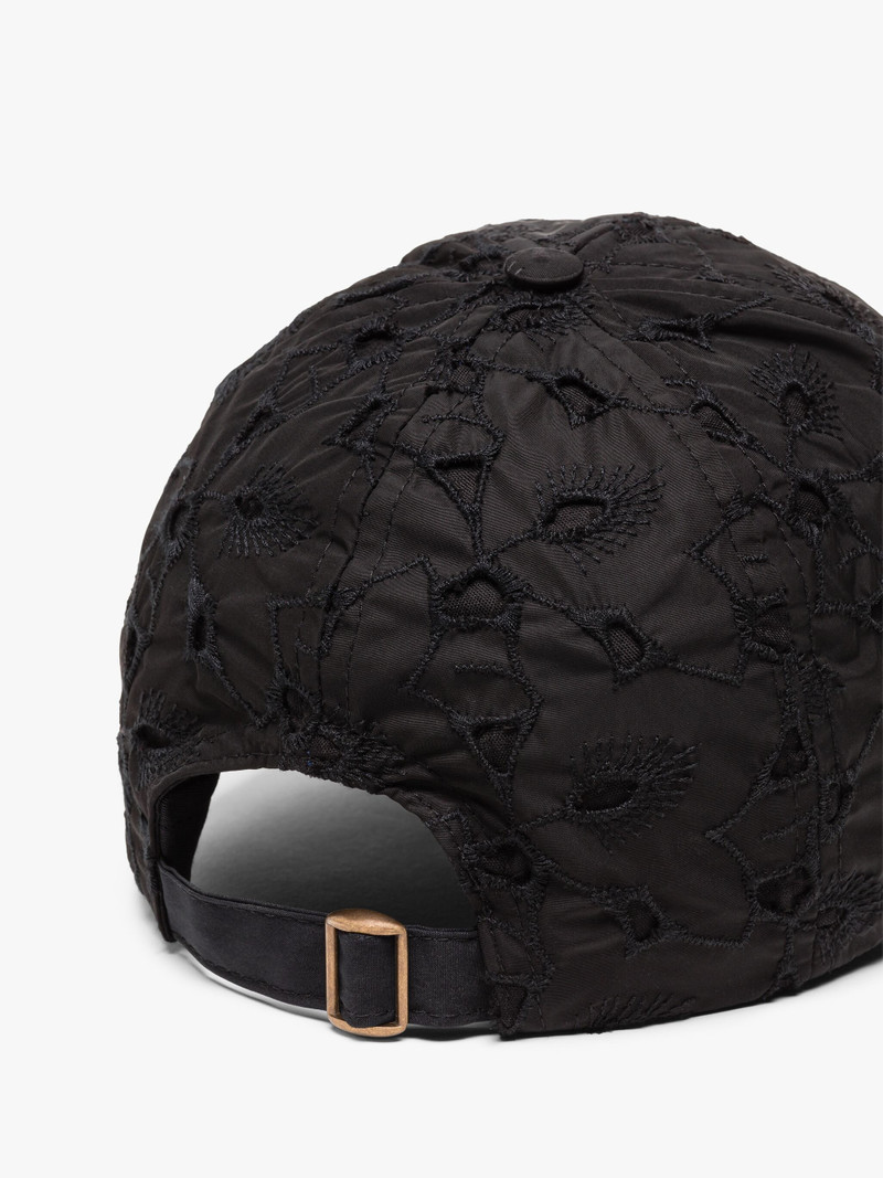 STORMIE BLACK EMBROIDERED BASEBALL CAP 3