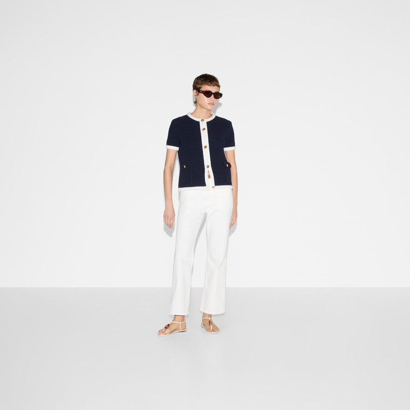 GUCCI Fine cotton cardigan outlook