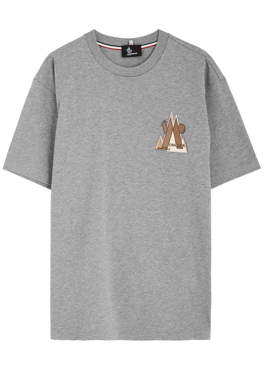 Moncler Grenoble Day-Namic Logo Cotton T-shirt - 1