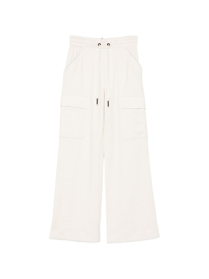 drawstring cargo-pocket trousers 1