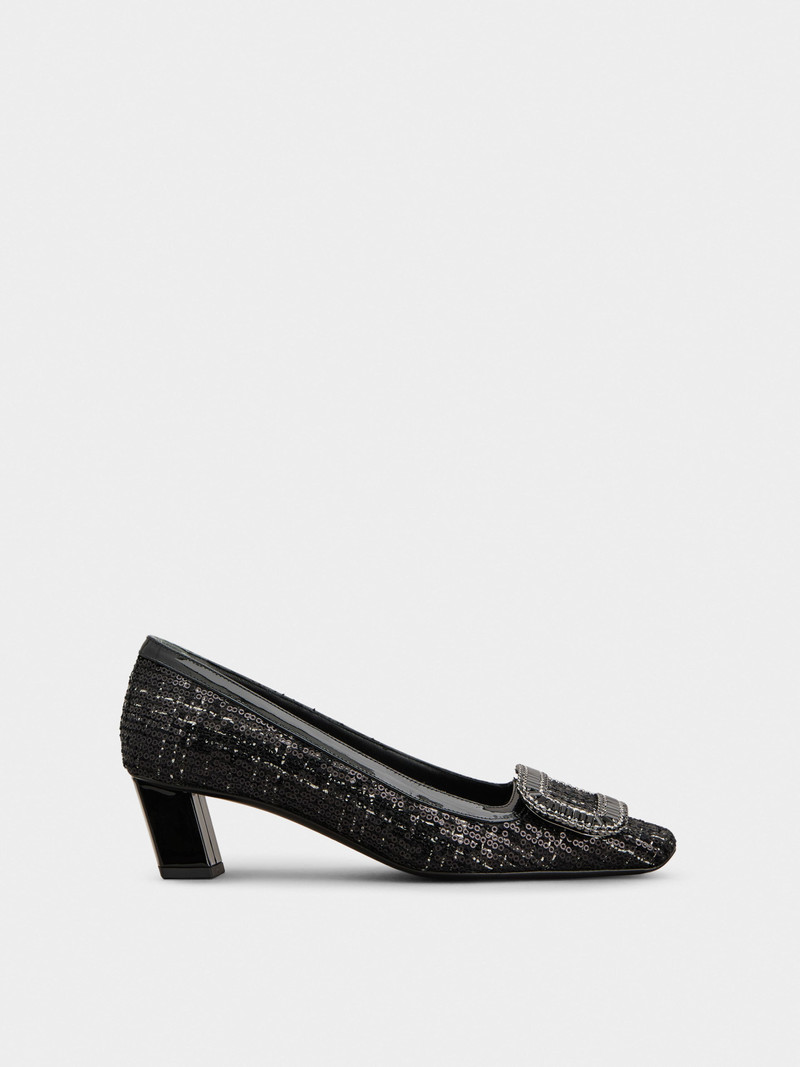 Belle Vivier Pumps with sequins 1
