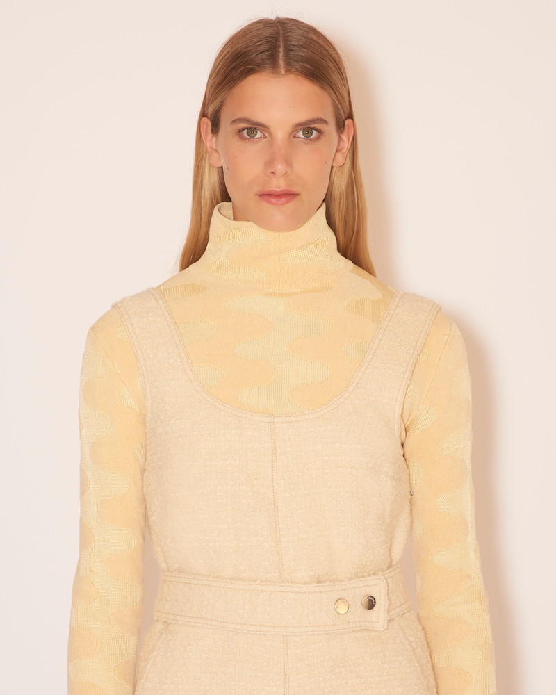 MOSA - Belted jumpsuit - Creme 6