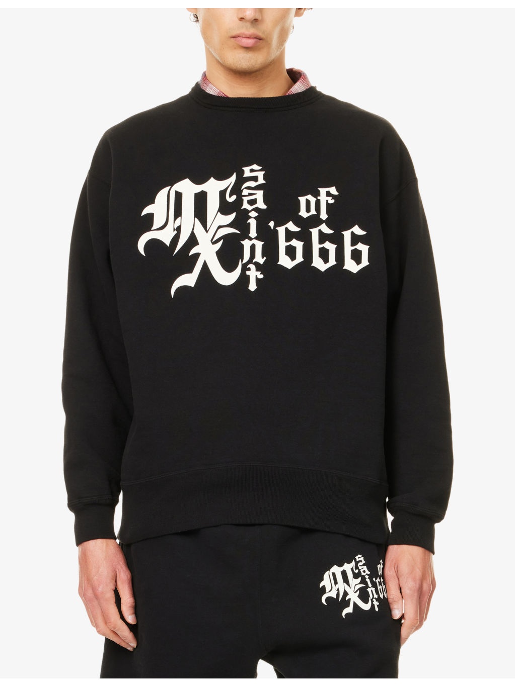 666 Graphic-Print Cotton Sweatshirt - 3