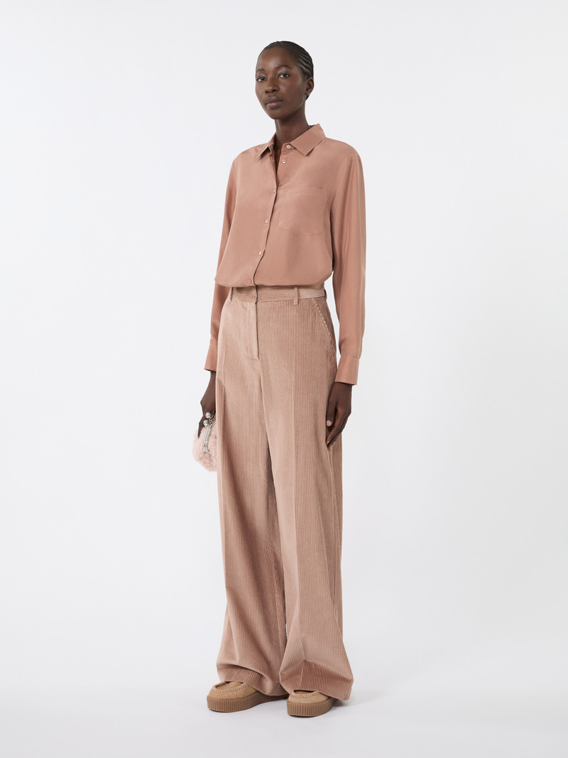 WEEKEND Max Mara PAMIR Washed silk shirt outlook