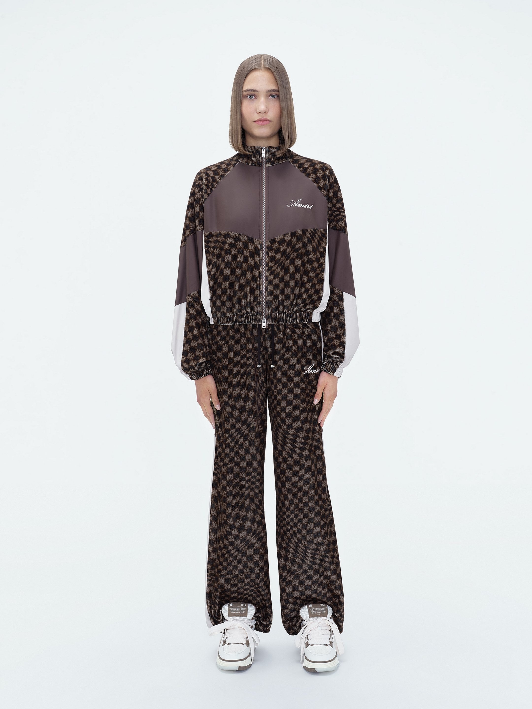 WIDE LEG RETRO TRACK PANT - 2