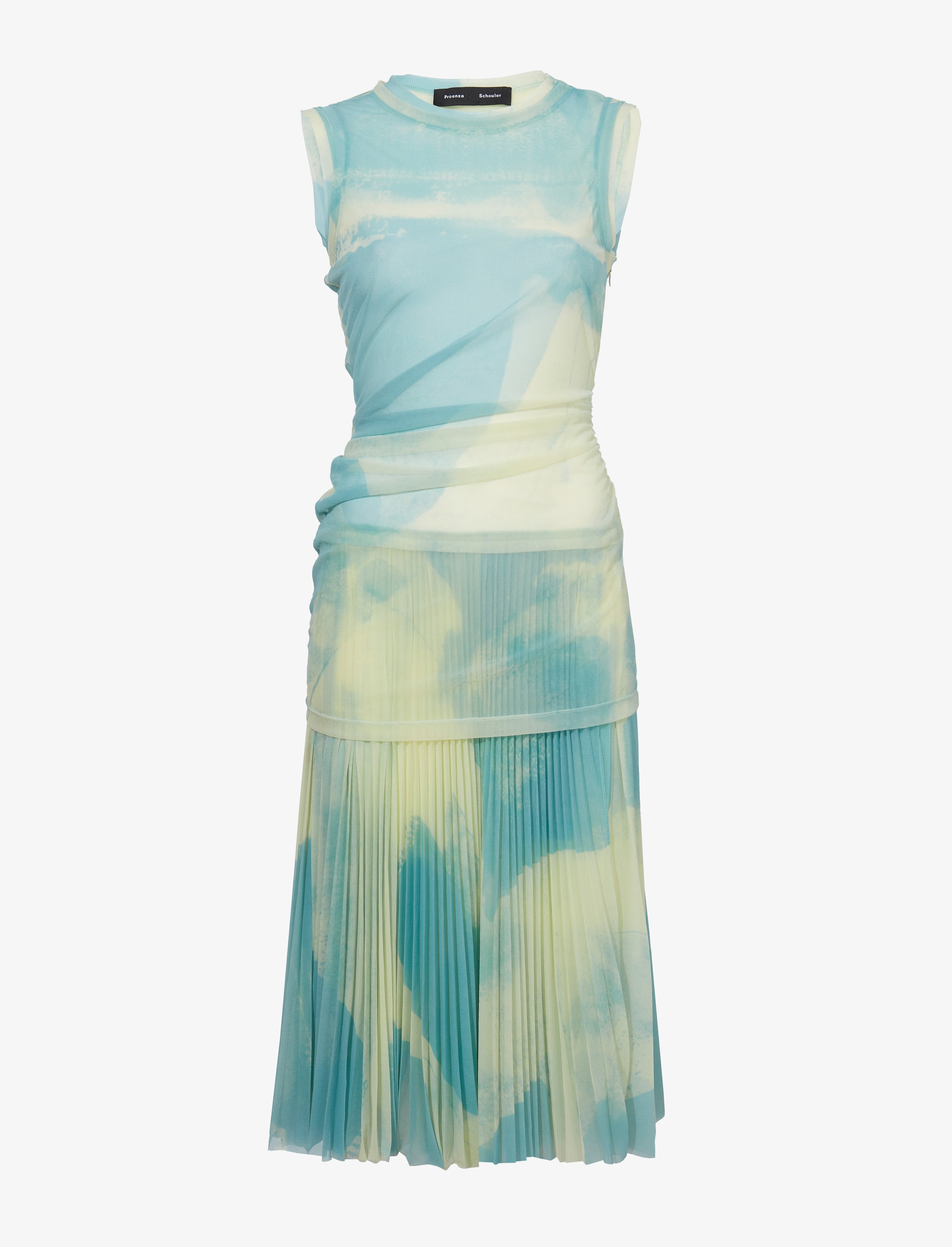 Zoe Dress in Printed Nylon Jersey - 1