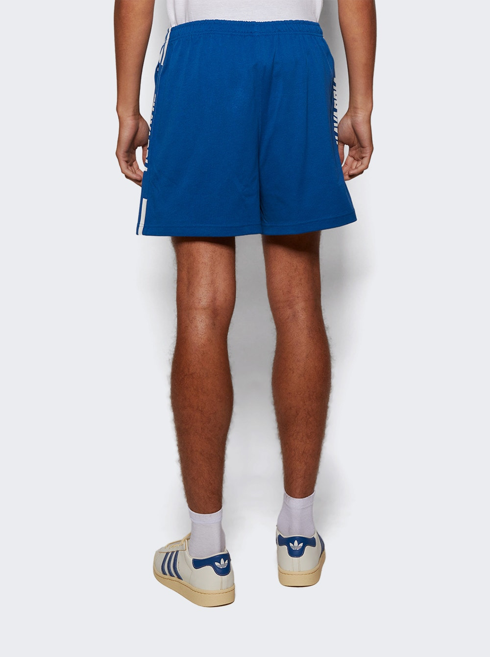 X Willy Chavarria Gym Shorts Marine Blue - 4