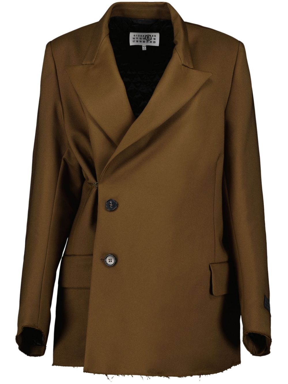 notched-lapels blazer - 1