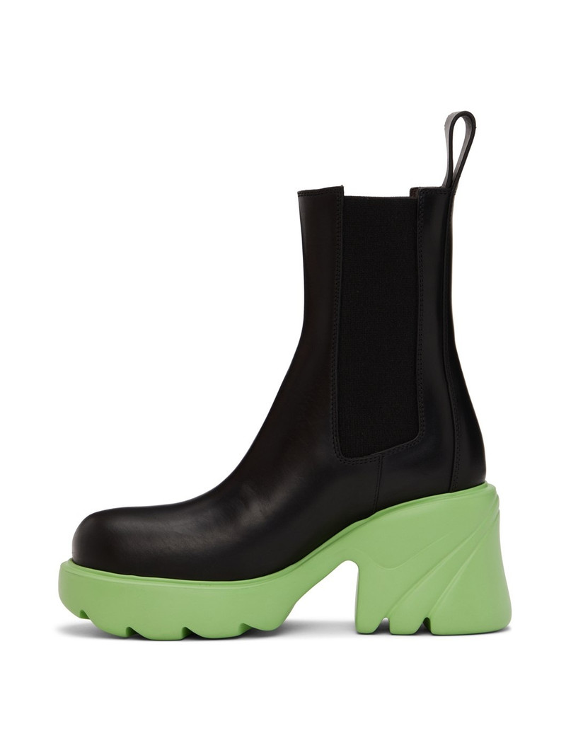 Bottega Veneta Black Flash Chelsea Boots outlook