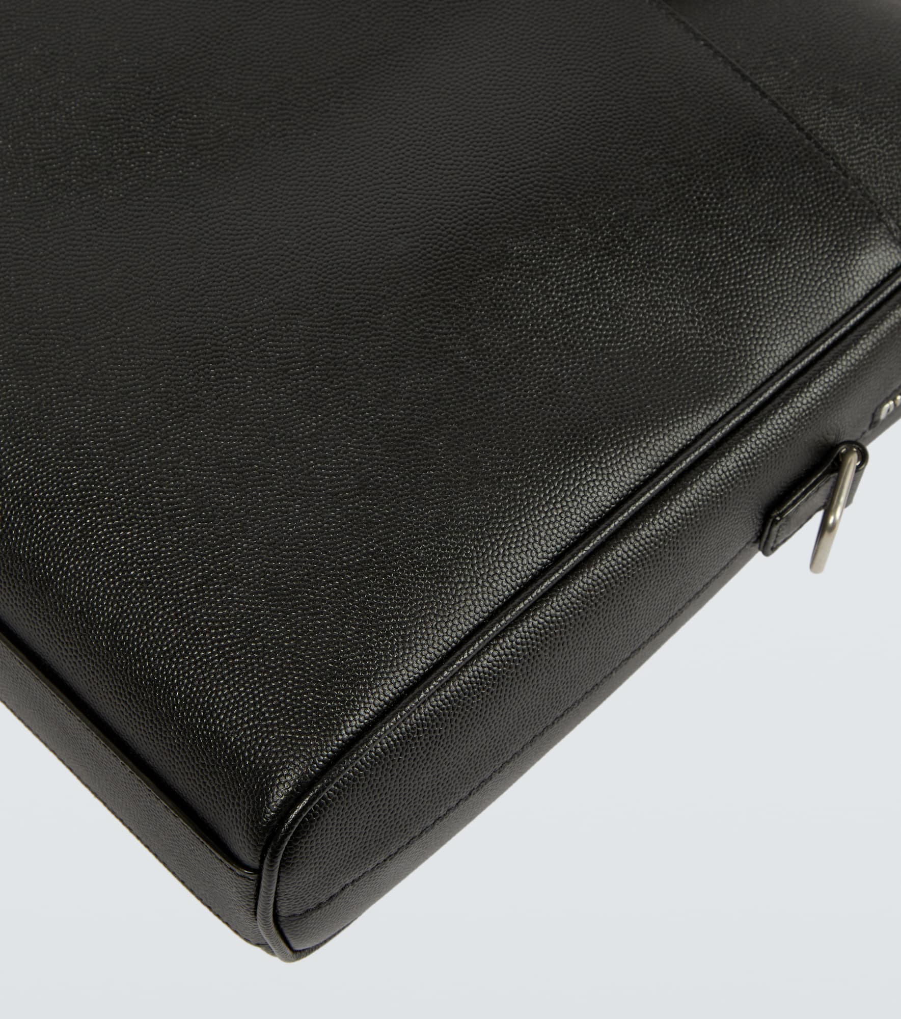 Duffle leather briefcase - 7