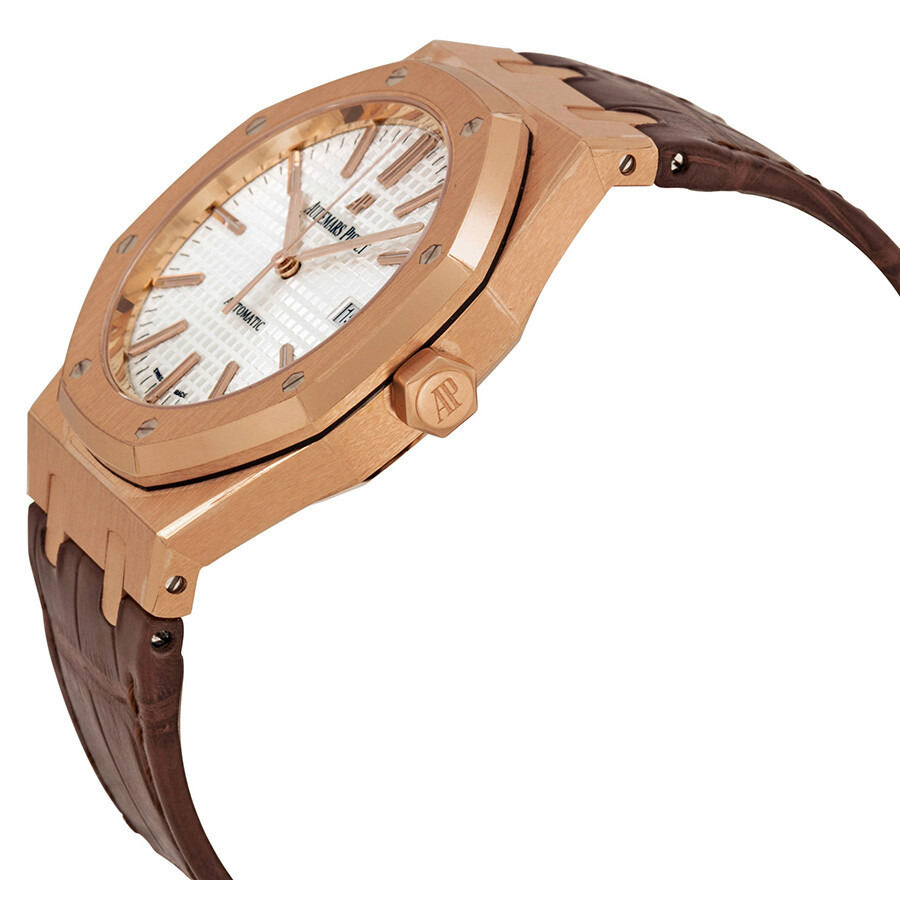 Pre-owned Audemars Piguet Automatic Silver Grande Tapisserie Dial Men's Watch 15400OR.OO.D088CR.01 - 2