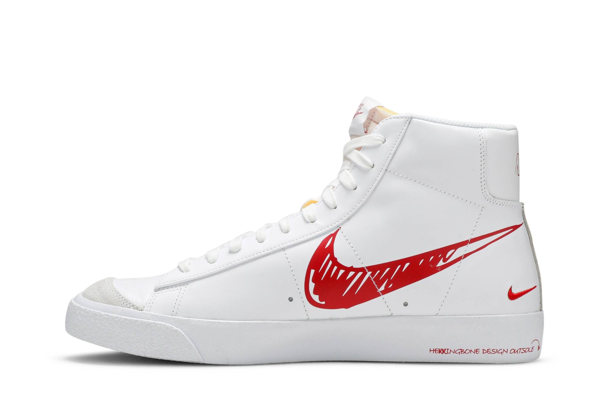Blazer Mid 77 'Sketch - Red' - 3