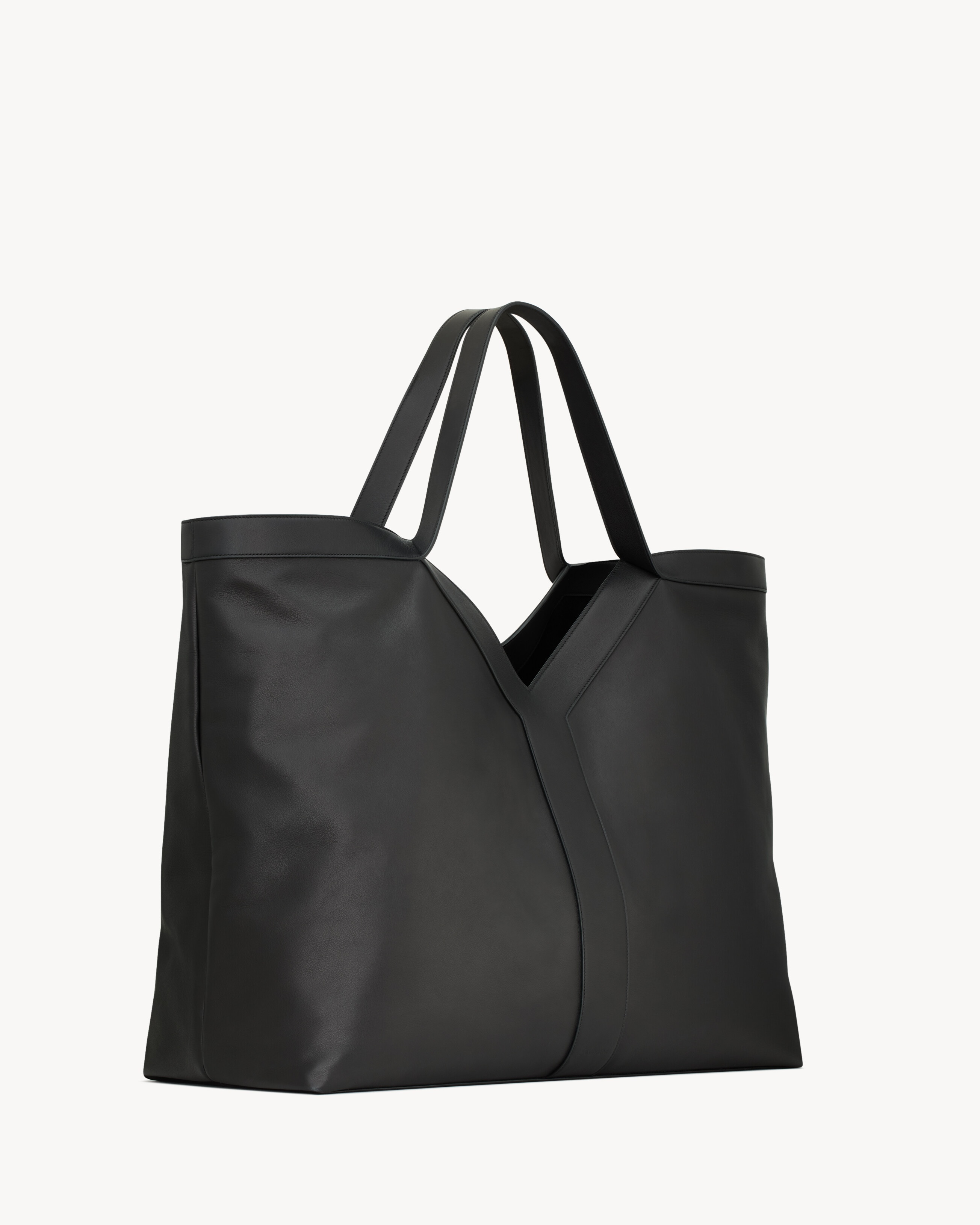 Y LARGE TOTE IN LEATHER - 4