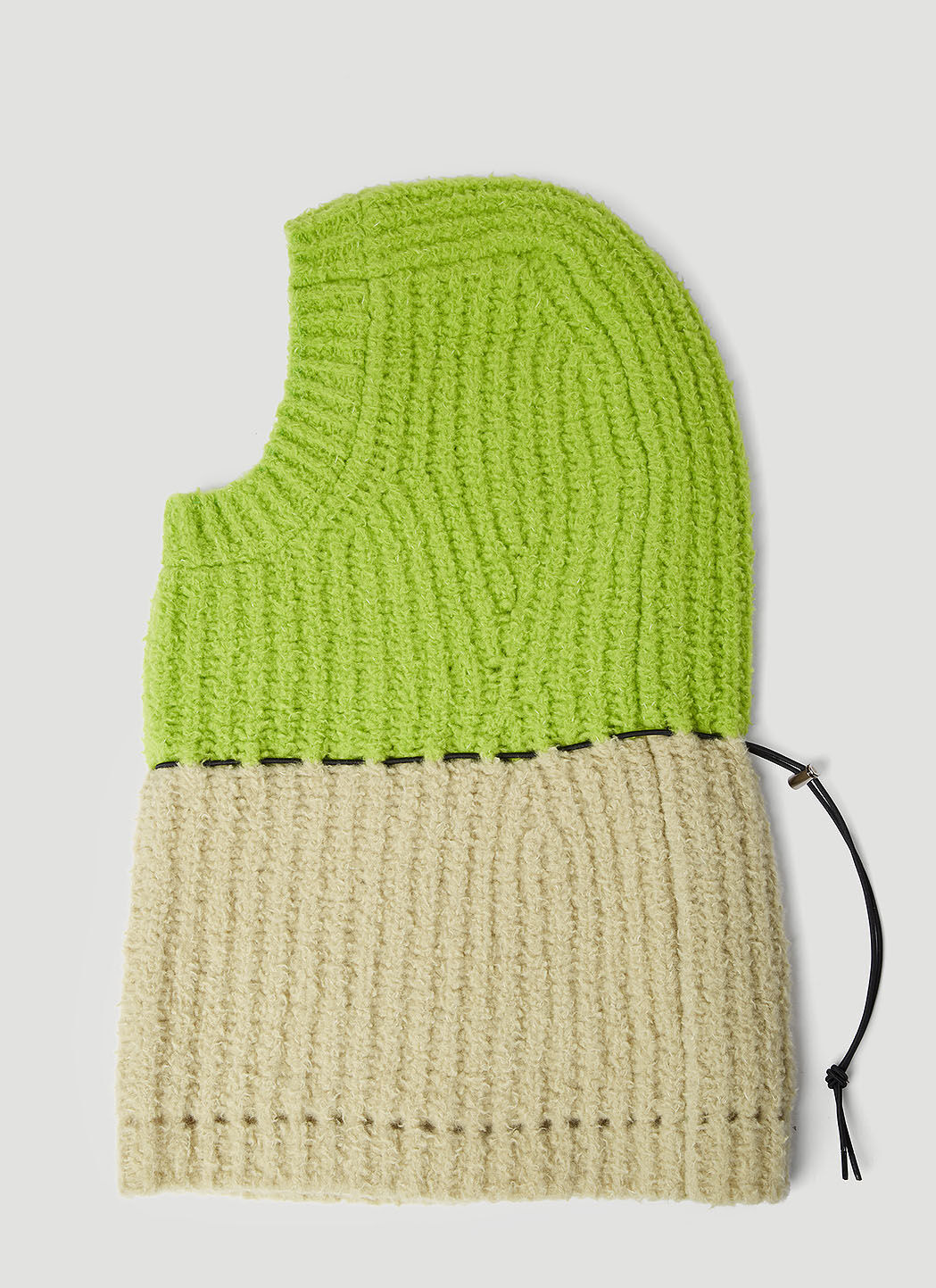 Oversized Knitted Balaclava - 2