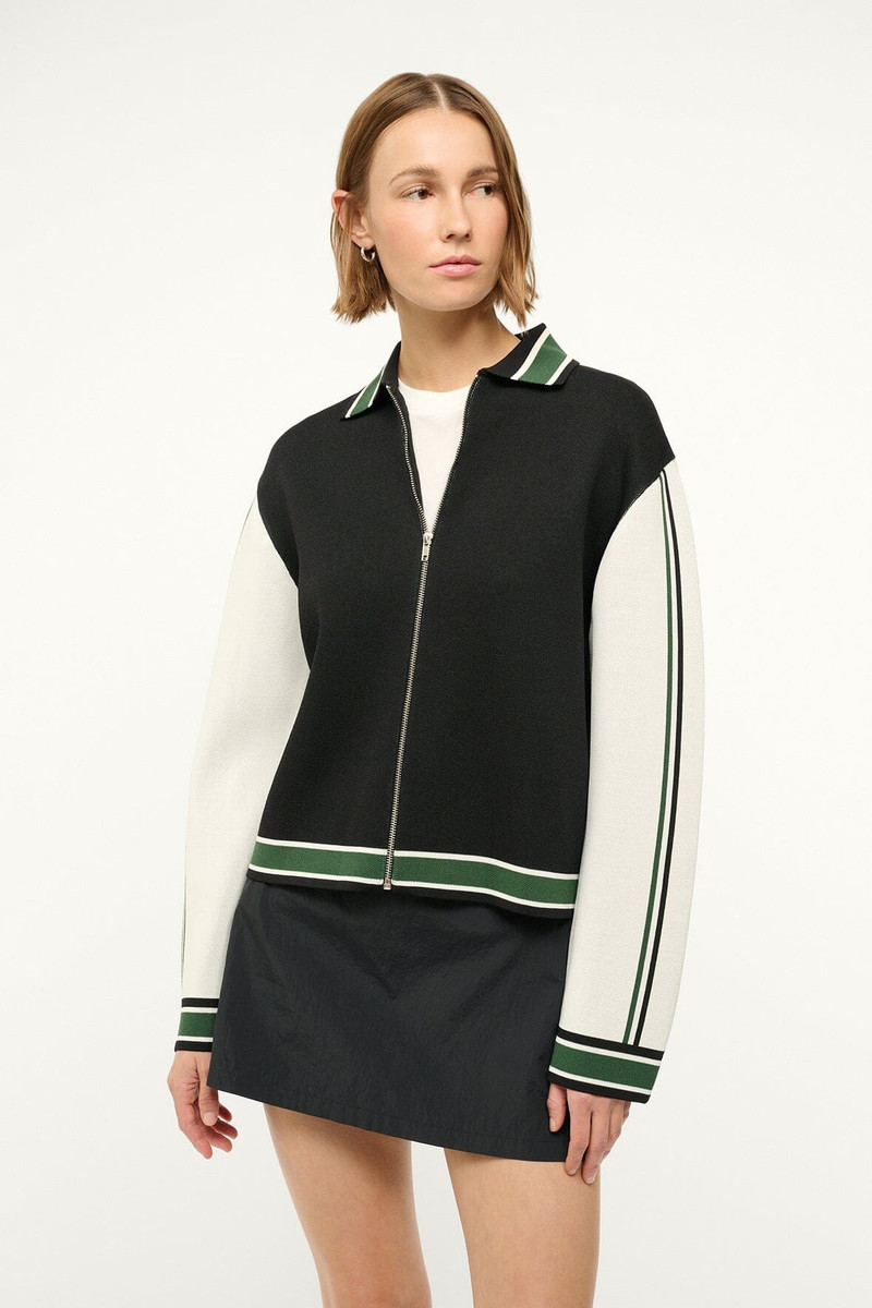 STAUD STAUD PAT SPORT JACKET BLACK MULTI outlook