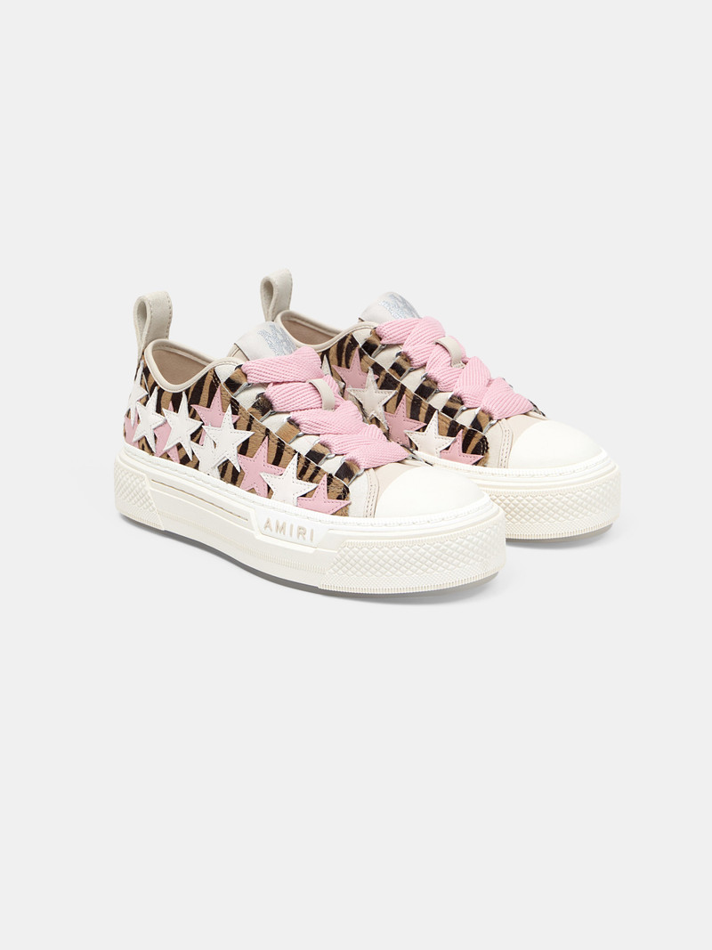 AMIRI WOMEN'S ZEBRA STARS COURT LOW outlook