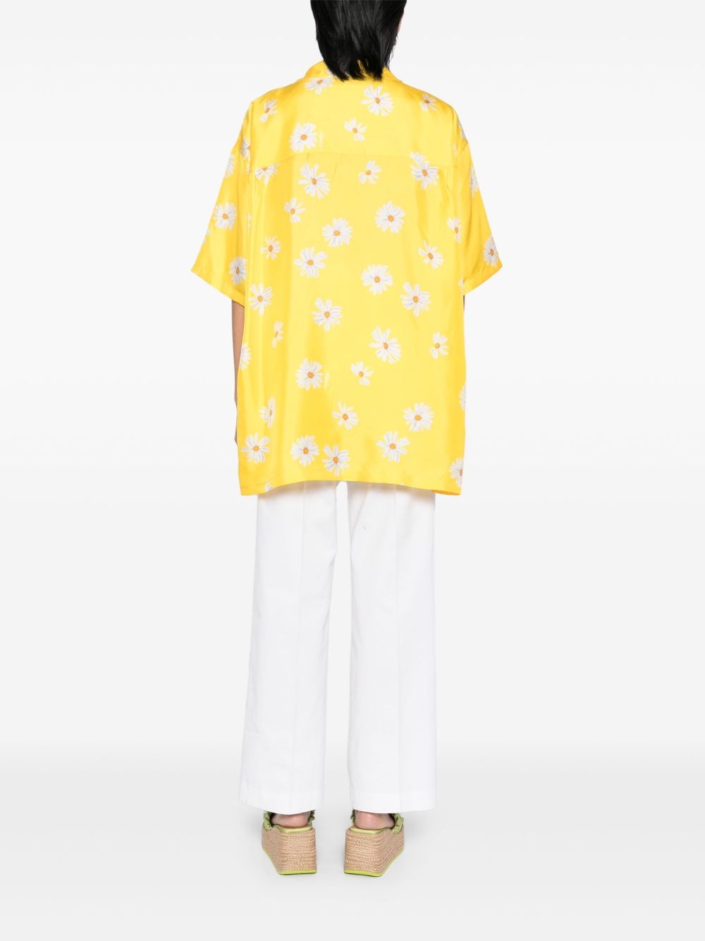 floral-print shirt - 4