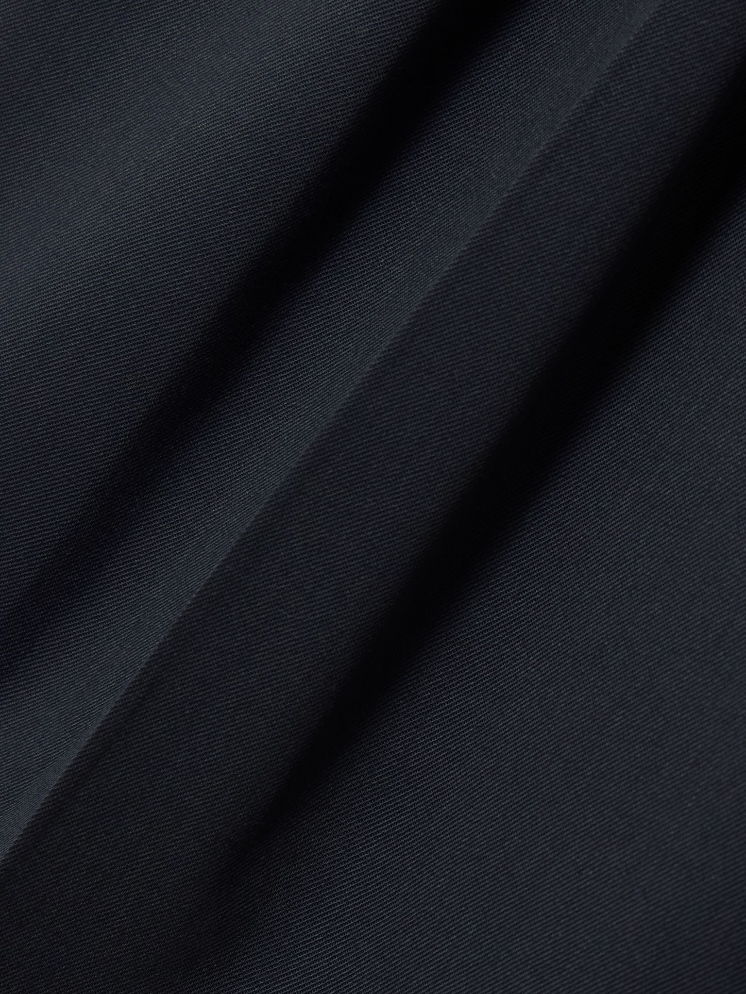Bilbao pleated twill shorts Navy - 4