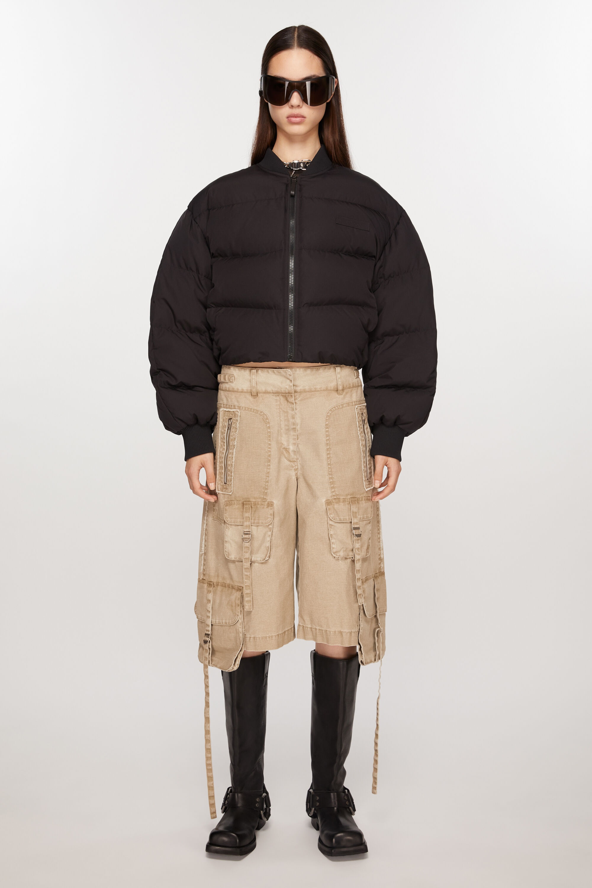 Acne Studios - Cotton sweatpants - Light Grey Melange