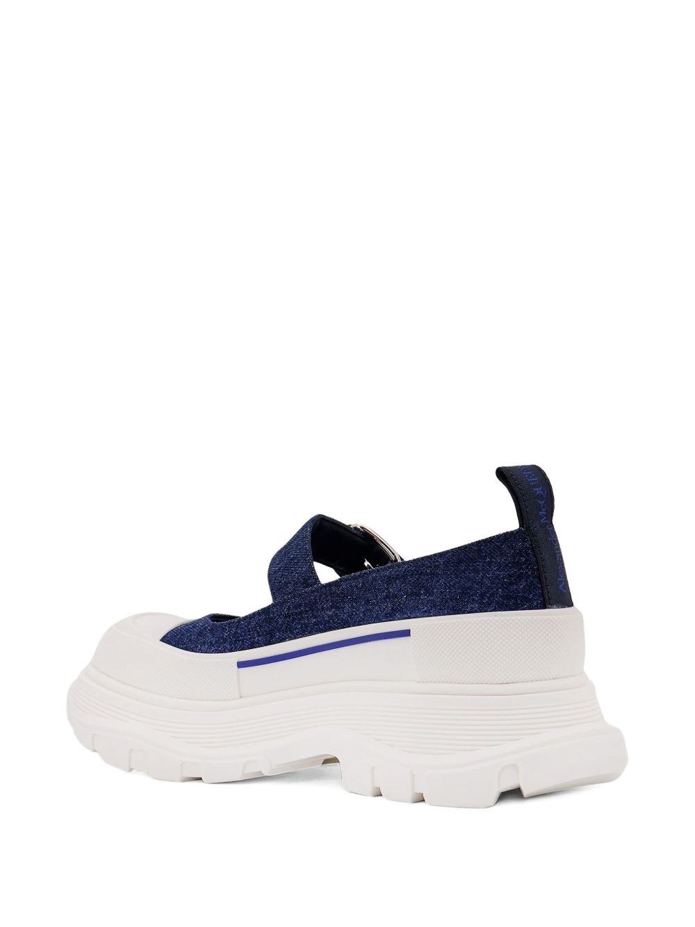Thread Slick buckle-strap mules - 3