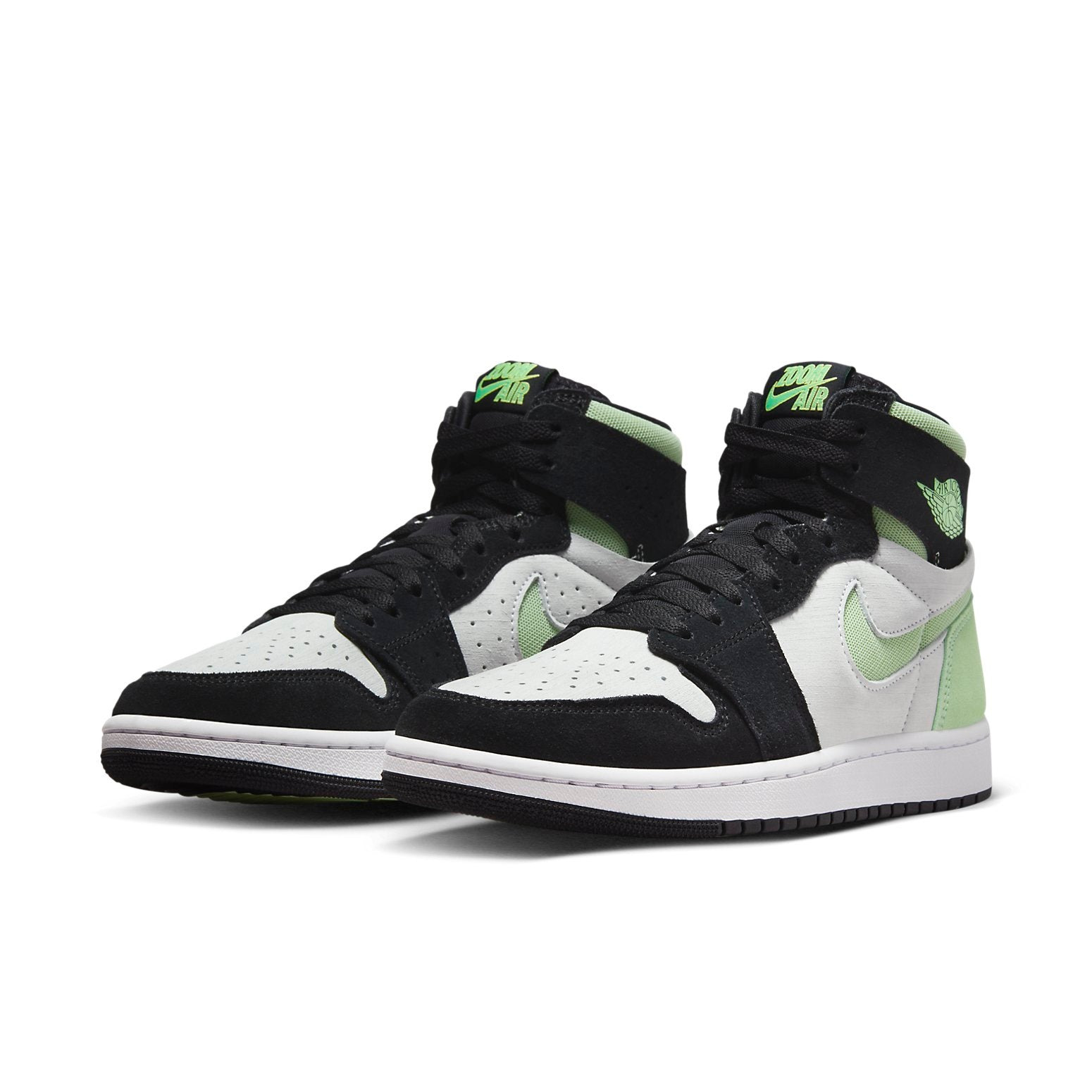 Air Jordan 1 Zoom CMFT 2 'White Black Honeydew Vapor Green' DV1307-103 - 2