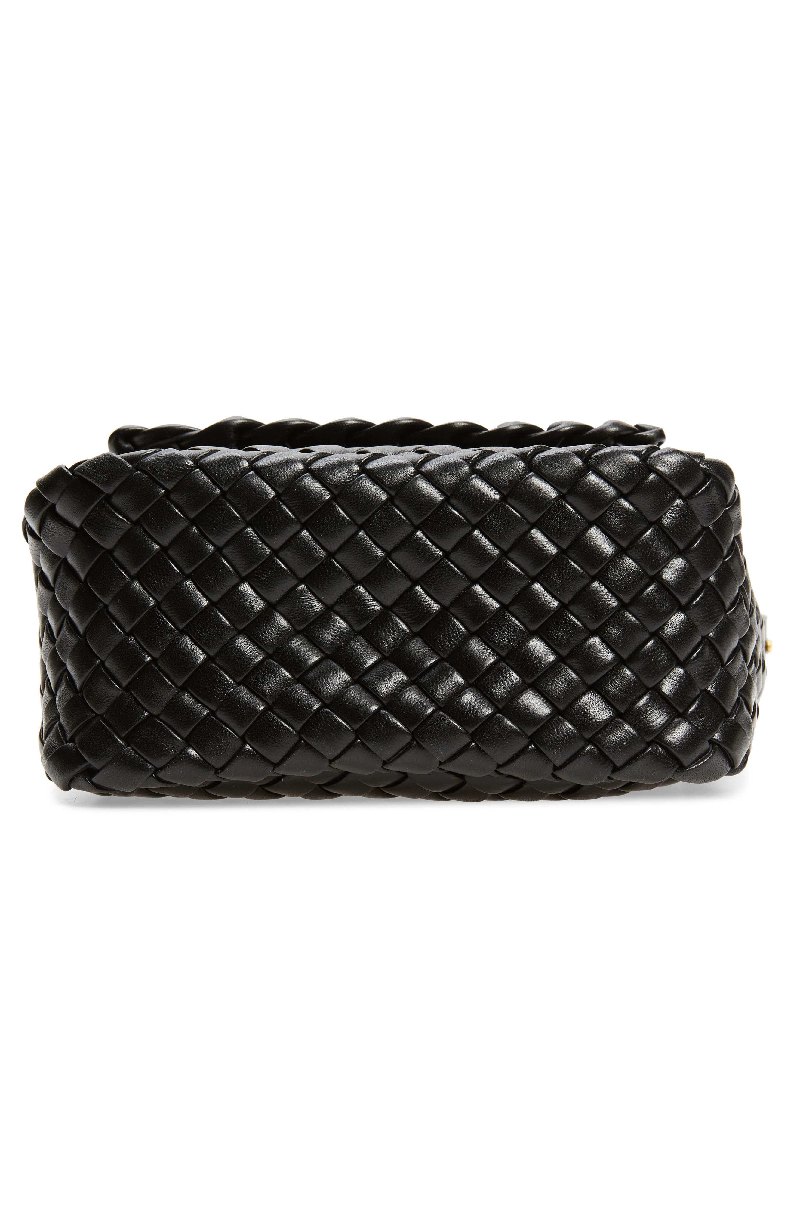 Mini Cobble Padded Intrecciato Leather Shoulder Bag - 7